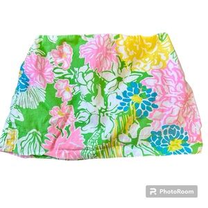 Lilly Pulitzer Floral Skort